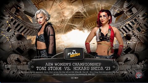 AEW Full Gear 2023 Hikaru Shida vs"Timeless" Toni Storm for the AEW Women's World Championship
