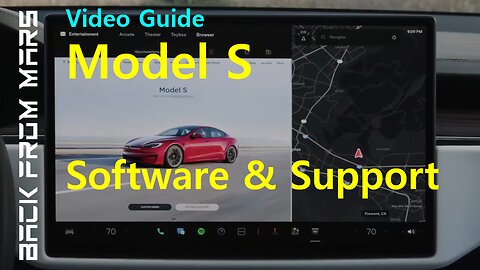 Video Guide - Tesla Model S - Software and Support