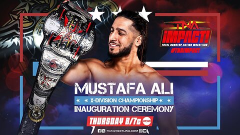 Mustafa Ali's Presidential Debut in TNA! #shorts