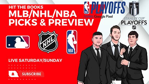 NHL/NBA/MLB Picks & Preview - LIVE - PLAYOFFS