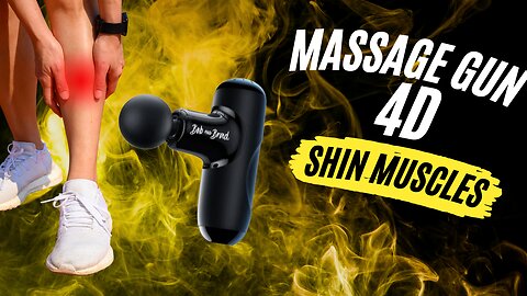 Massage Gun Tutorial: How to Use a Massage Gun on Shin Muscles for Ultimate Relief - Q2 Massage Gun