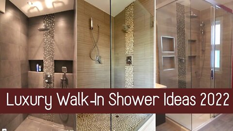 Luxury Walk-In Shower Ideas 2022 | Shower Designs For Small Bathroom | Modern Walk-in Shower