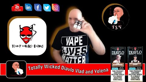 Totally Wicked Diavlo e-liquids, Vlad and Yelena