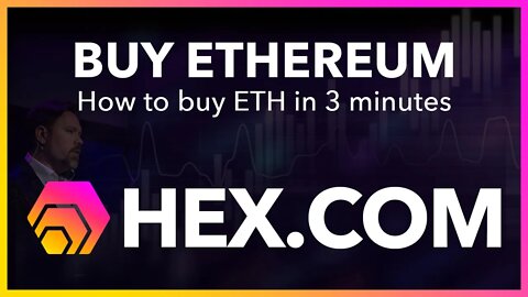 Buy Ethereum in 3 minutes.