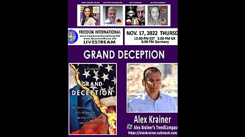 #189 “THE GRAND DECEPTION AND ANTI-RUSSIAN SANCTIONS” - ALEX KRAINER