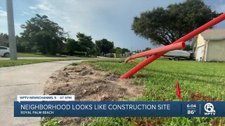 Royal Palm Beach neighbors complain about construction work