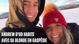 Andrew d'OD habite maintenant avec sa blonde et leur demeure est très Pinterest