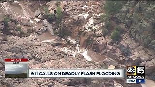 911 calls released in deadly Payson flooding