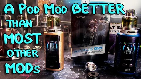 Freemax Maxus Max Pod Mod Unboxing Review