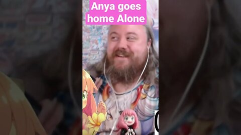 Anya Becomes Macaulay Culkin Home Alone #reaction #anime #manga #animeedit #shorts #anya #anyaforger