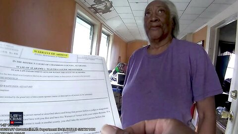Pig Police arrest 82 year old Woman over a $77 unpaid garbage bill! 😡🗑️🧾👮=🐷