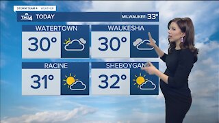 Southeast Wisconsin weather: Partly sunny skies and highs in the low 30s Friday