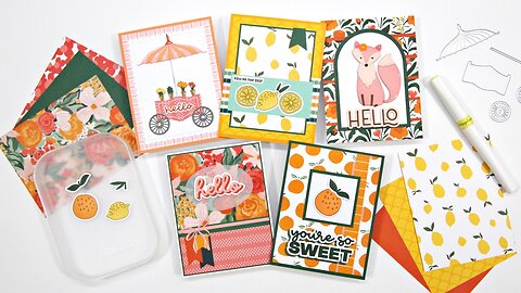 Scrapbook.com | Market Bloom | 10 Cards 1 Collection