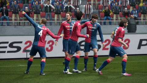 Pro Evolution Soccer 2013 - Cagliari Calcio vs Calcio Catania - 1440p No Commentary