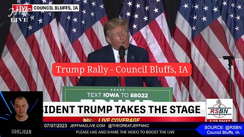 LIVE: Trump Rally - Council Bluffs, IA