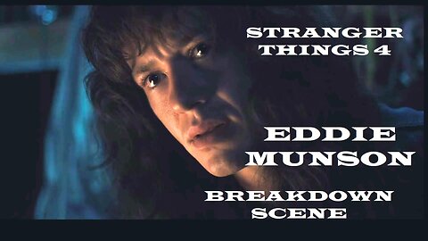 Eddie Munson breakdown scene - Eddie crying - Stranger Things 4 HD