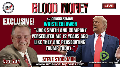 Jack Smith and Company Persecuted me 12 years ago..." w/ Steve Stockman