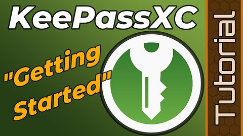 Getting Started w/ KeePassXC