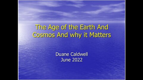 The Young Earth and Cosmos and Why it Matters