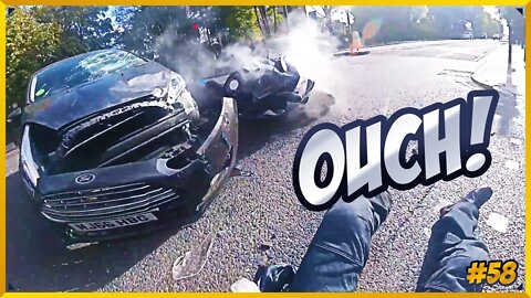 HARD CRASH | BIKE, MOTORCYCLE CRASHES & CLOSE CALLS 2022 [Ep.#58]