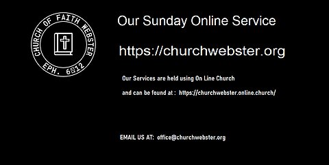 Church Of Faith Webster Sunday 12 31 2023