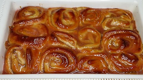 The best Chelsea buns with rhubarb!