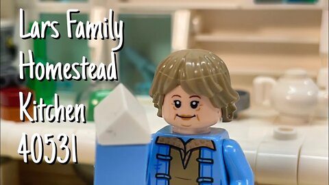 Lars Family Homestead Kitchen Unboxing and Speed Build Lego Star Wars 40531