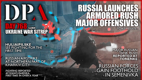 [ SITREP ] RUSSIA LAUNCH APRIL'S FOOL OFFENSIVE~! Tank rush galore!