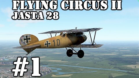 IL-2 Flying Circus Vol II ☺ Jasta 28 Career Ep#1 ☺ Career Start [1440p]