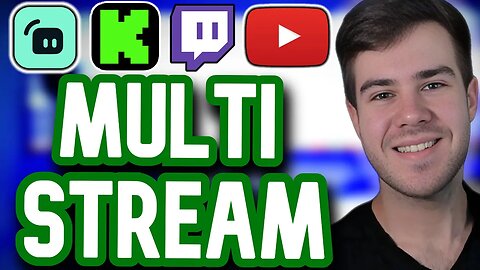 How To Multistream On Streamlabs✅(Kick/Twitch/Youtube)