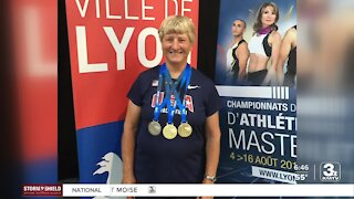 Carol Frost continues to break records at age 76