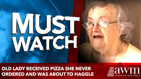 Old Lady Received Pizza She Never Ordered And Was About To Haggle