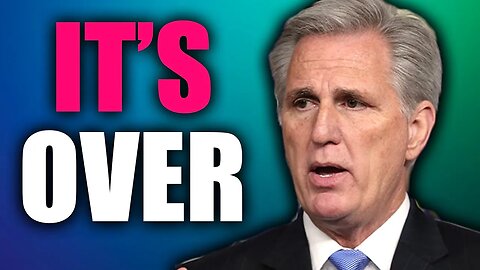 I CAN'T BELIEVE WHAT JUST HAPPENED TO KEVIN MCCARTHY!