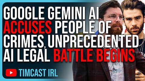 Google Gemini AI ACCUSES People Of CRIMES, Unprecedented AI Legal Battle Begins