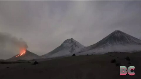 AP: Volcano spews ash cloud for 2nd day on Russia’s Kamchatka