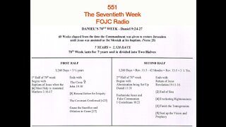 551 - FOJC Radio - The Seventieth Week - David Carrico 10-7-2022