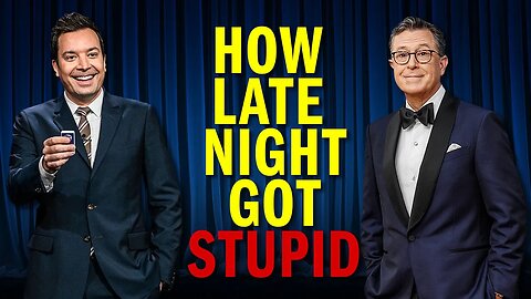 How Did Late Night TV Get So STUPID?