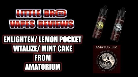 ENLIGHTEN/ Lemon Pocket VITALIZE/ Mint Cake From AMATORIUM