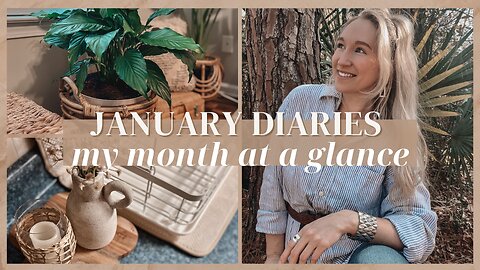 January Diaries | My Most Productive Vlog Moments From This Month