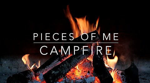 Campfire | 1 HOUR Calming Guitar Music & Campfire Sounds