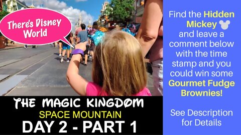 Space Mountain - Magic Kingdom - Disney Vlog Day 2 Part 1