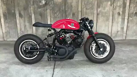 Yamaha virago 750 cafe racer