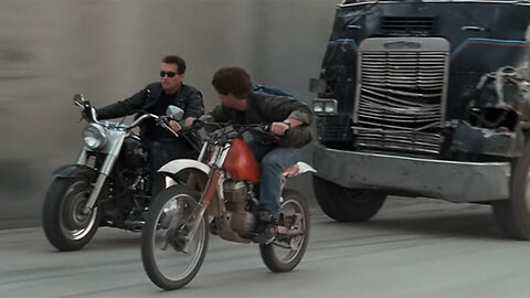 Terminator 2 Truck Chase Scene