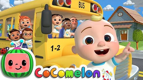 Wheels on the Bus | CoComelon Nursery Rhymes & Kids Songs #cocomelon