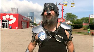 Mike the Viking, says Summerfest helped save his life