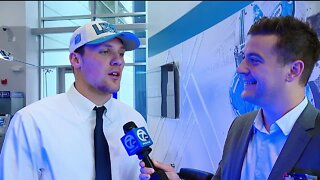 Lions first round draft pick Jack Campbell talks one-on-one with Brad Galli