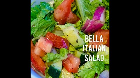 Italian Salad. A taste of Italy!!