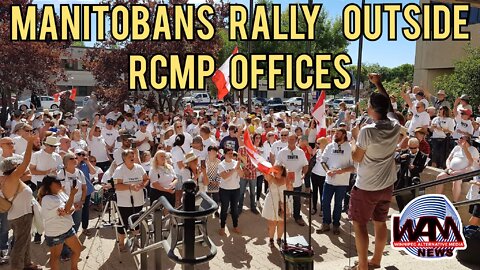 Hundreds Gather To "Demand Investigation Into Criminal Acts During C19" From RCMP