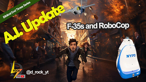 AI Update, It's Getting Real - RoboCop K5 NYPD and Missing F-35 Jet
