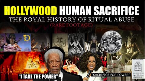 🔥Hollywood Human Sacrifice 🔥： Eye Opening History with Rare Footage